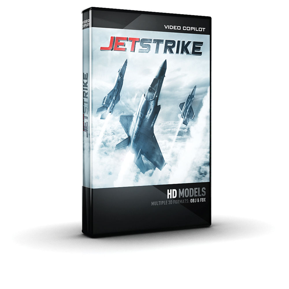Video Copilot 3D Model Pack - JetStrike
